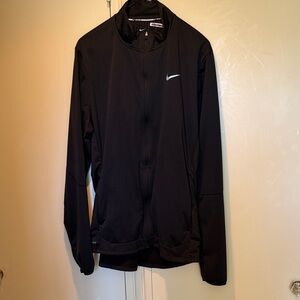Nike Dri Fit Black Zip-Up Jacket